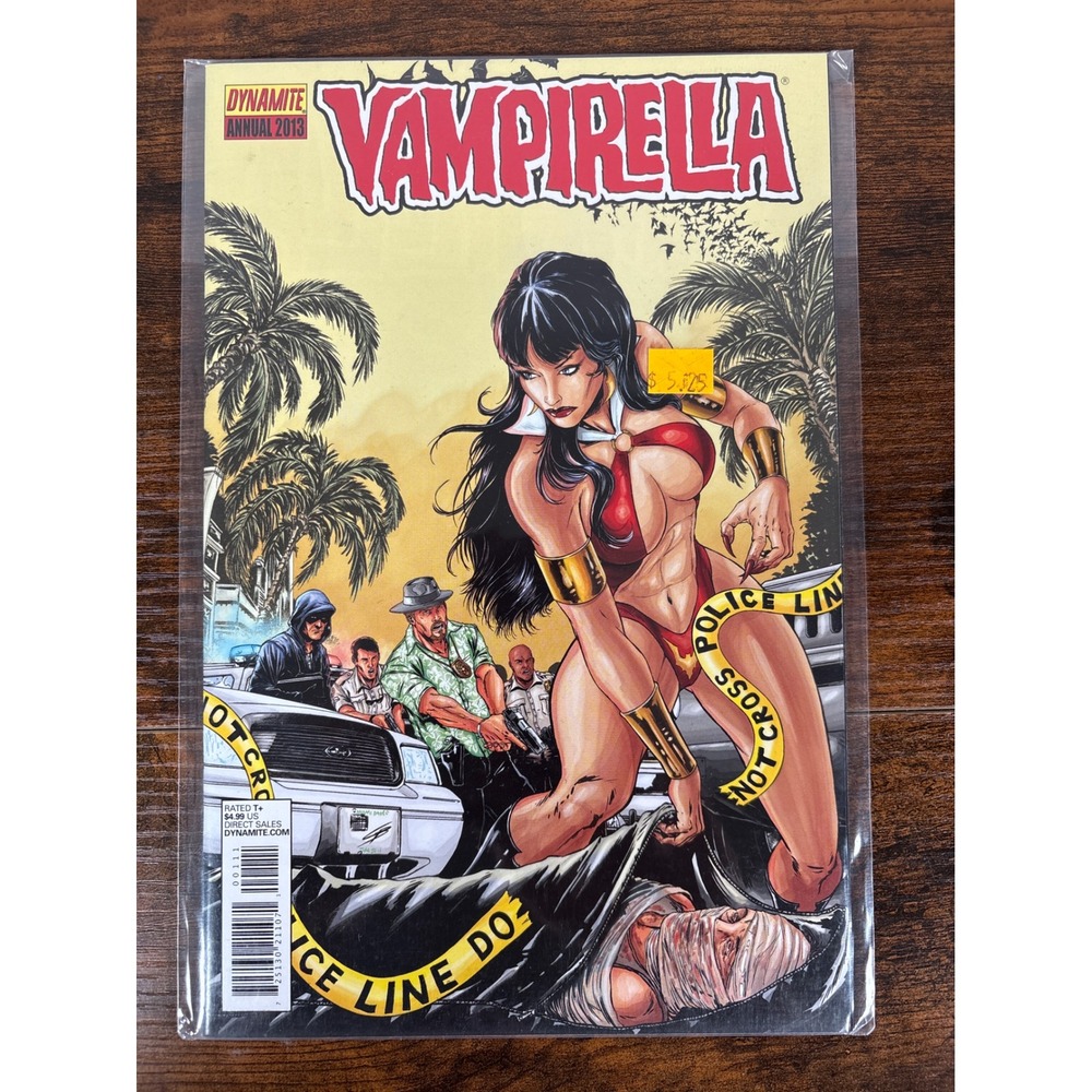 Vampirella Annual 2013‎ Dynamite Entertainment Jose Malaga Cover Horror Comic